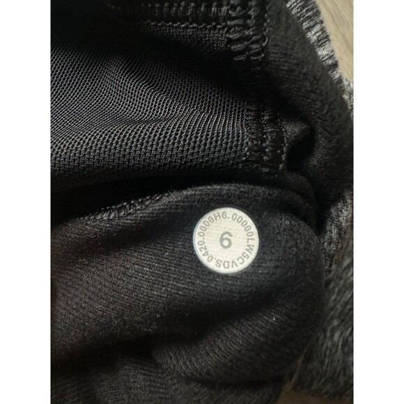 Lululemon Ready to Rulu Fleece Jogger Heathered Black‎ size 6 - Picture 4 of 4